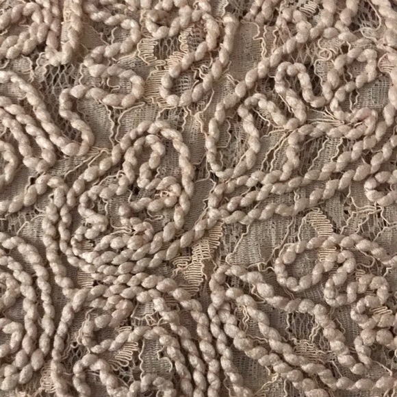 Zara Dusty Pink Lace Top - Picture 4 of 7